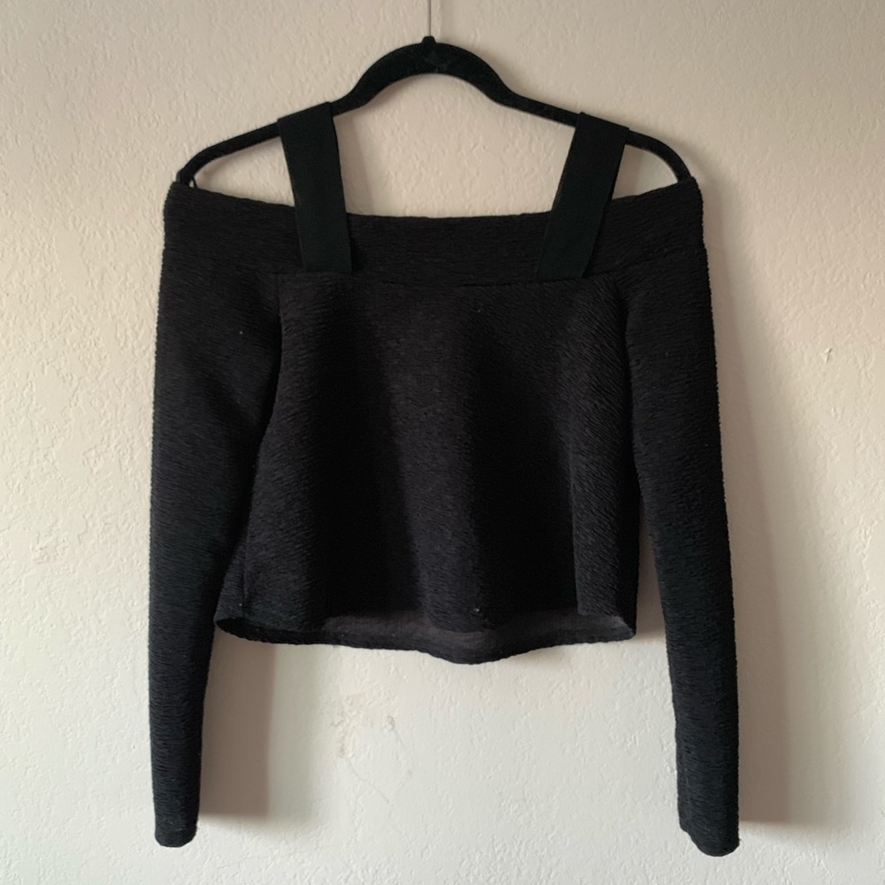 Zara Cold Shoulder Blouse